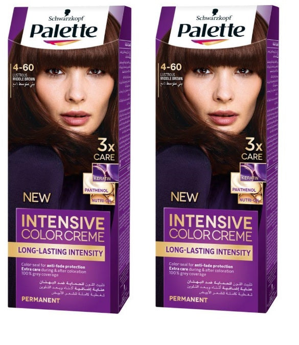 Palette Intensive Color Cream 4-60 Lustrous Medium Brown