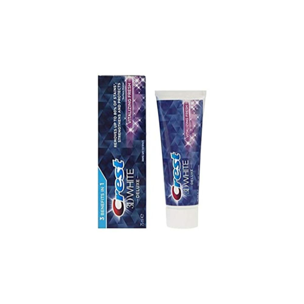 Crest 3D White Deluxe Vitalizin Fresh 75Ml (Pack Of 6) - Billjumla.com