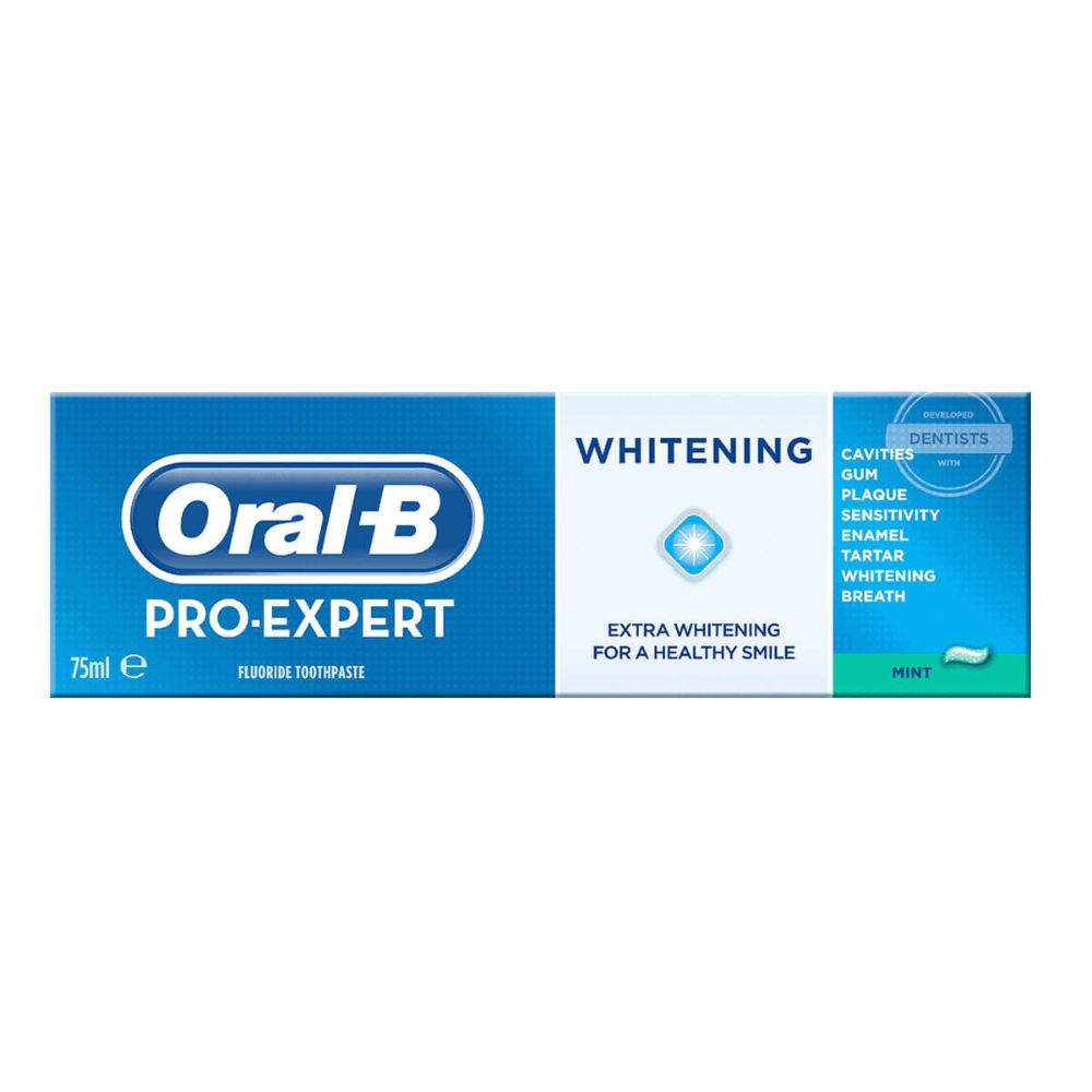 Oral-B Toothpaste Pro-Expert Whitening 75Ml (Pack Of 3) - Billjumla.com