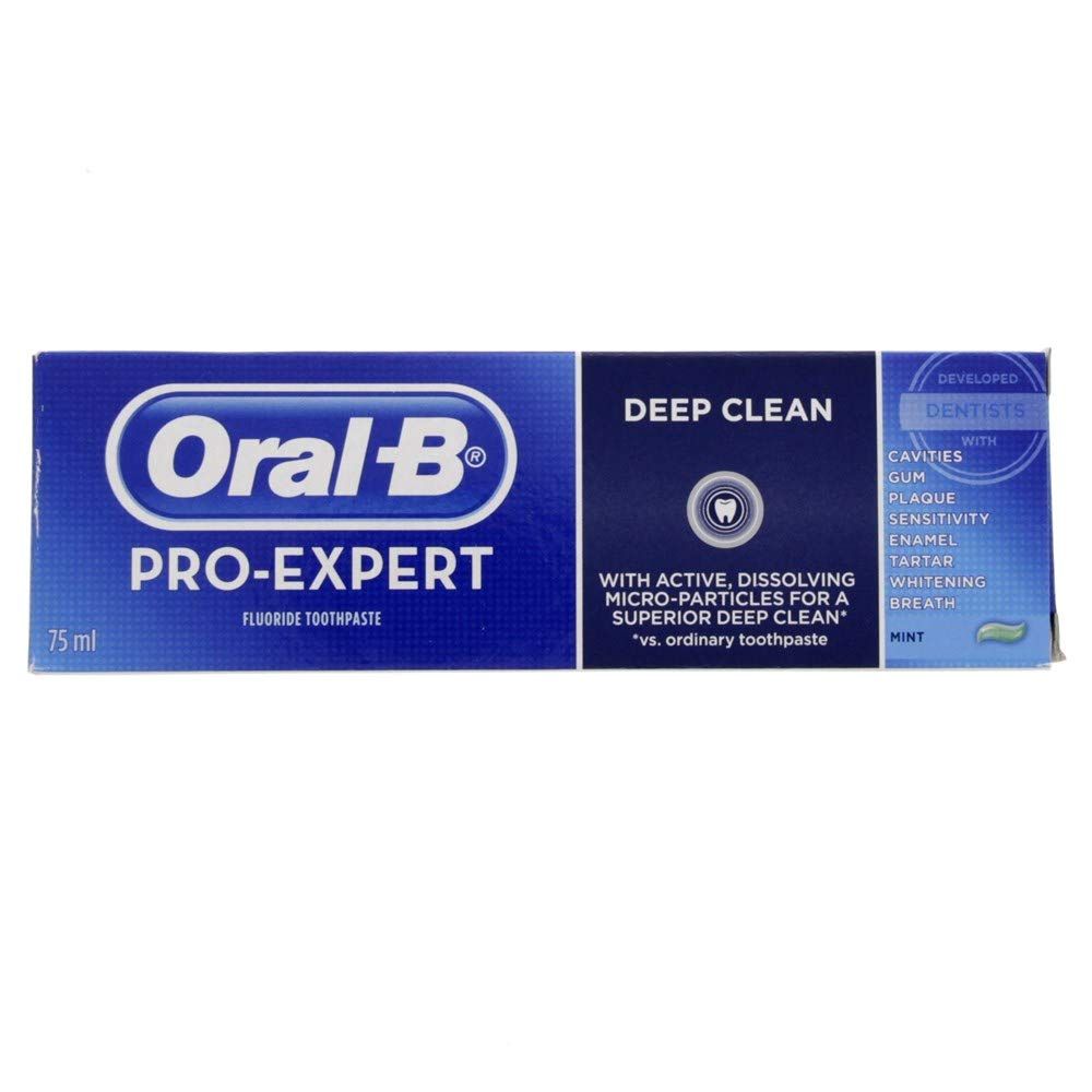 Oral-B Toothpaste Pro-Expert Deep Clean 75Ml (Pack Of 3) - Billjumla.com