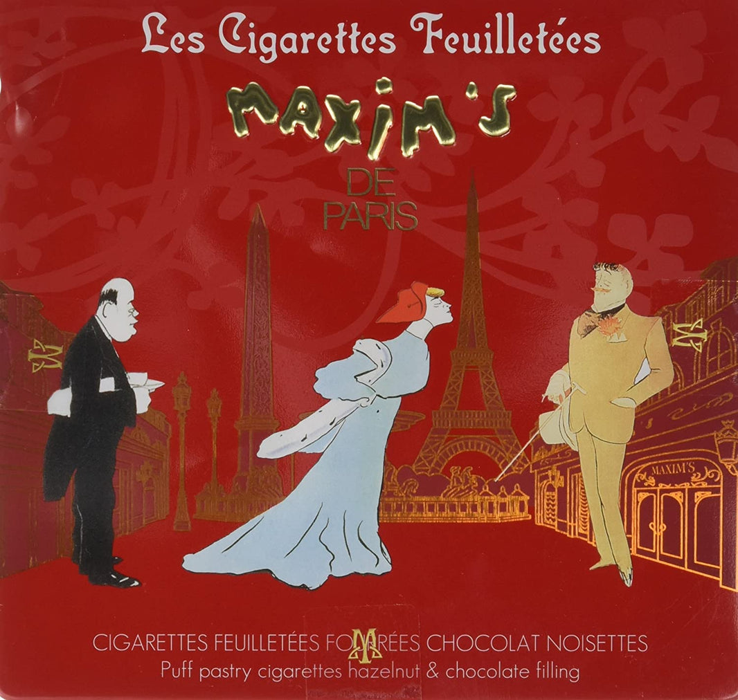 Maxim's Chocolate Hazelnut Puff Pastry 90G - (حزمة 3)