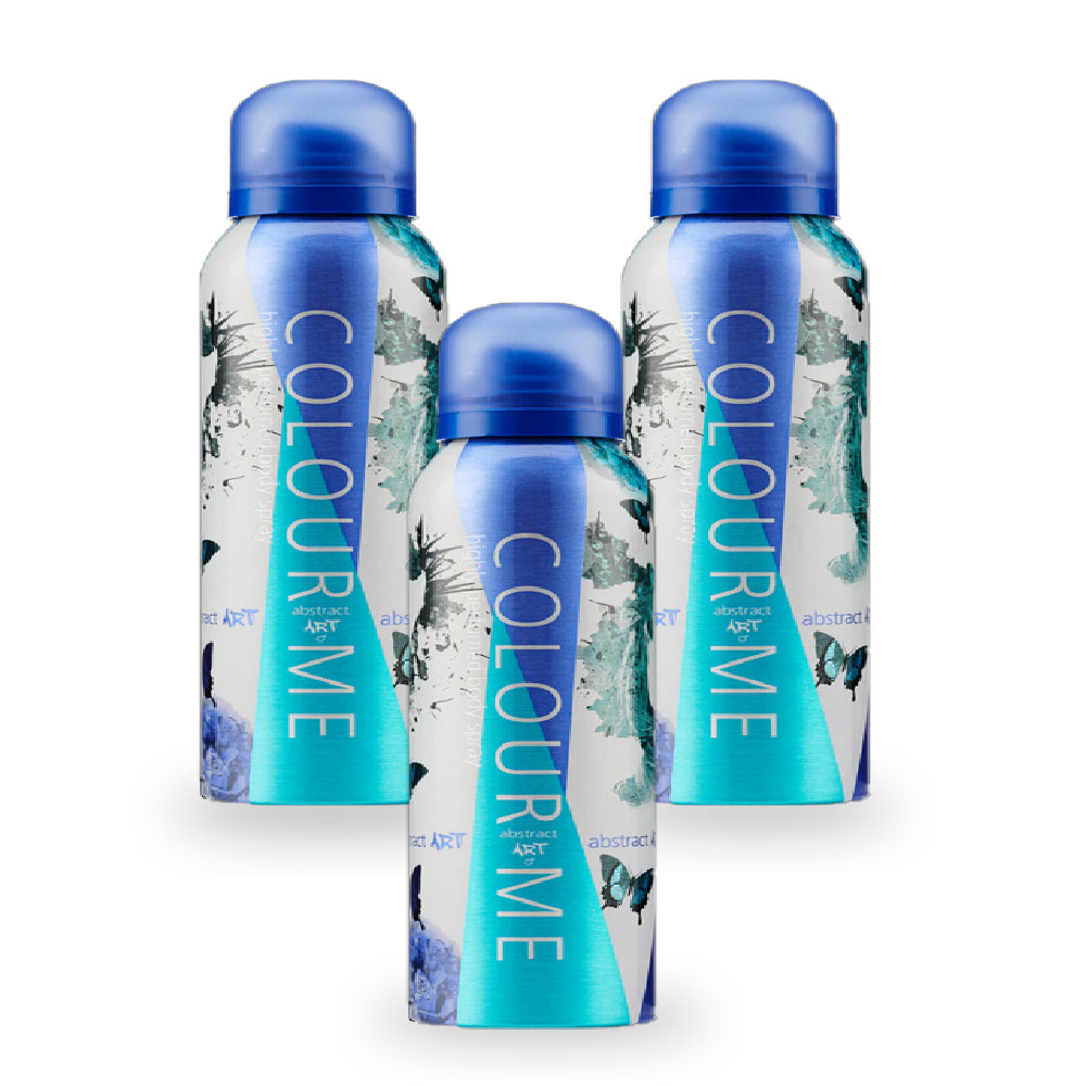 Colour Me Abstract Art Men Deo 150Ml (Pack Of 3)