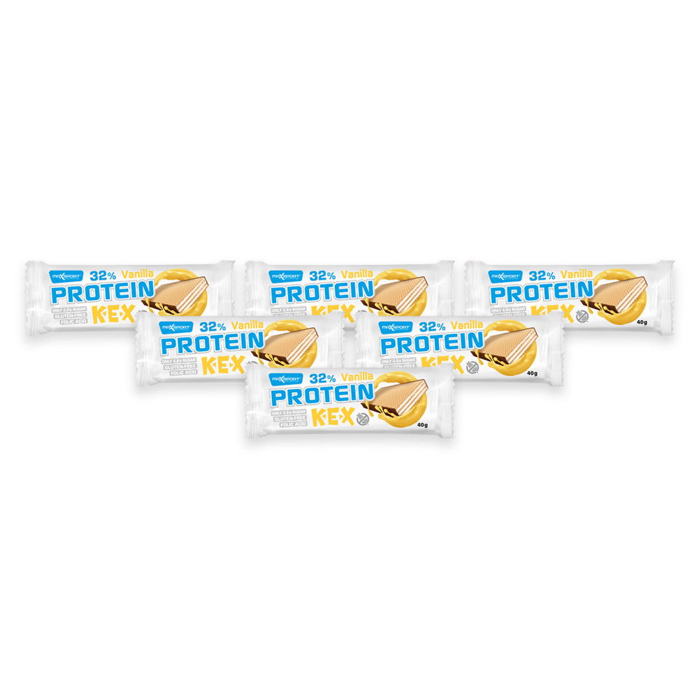 Maxsport Protein Kex/Wafer - Vanilla 40g (Pack of 6)