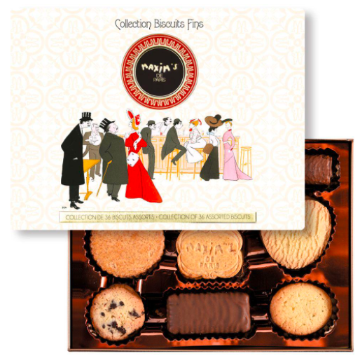 Maxim's Tin Of 36 Fine Assorted Biscuits 190G - (Pack of 2)