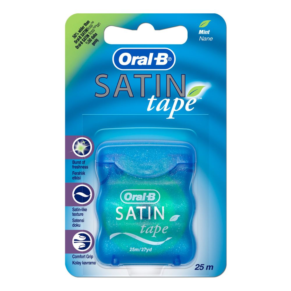 Oral-B Floss Satintape 25M (Pack Of 6) - Billjumla.com