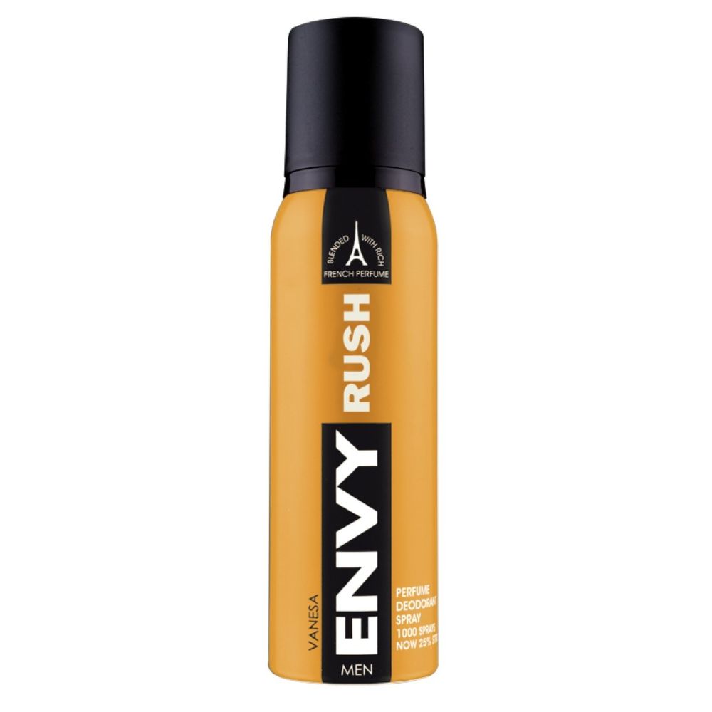 Envy Rush Deo Deodorant Spray for Men 120ml - (Pack of 6) - Billjumla.com