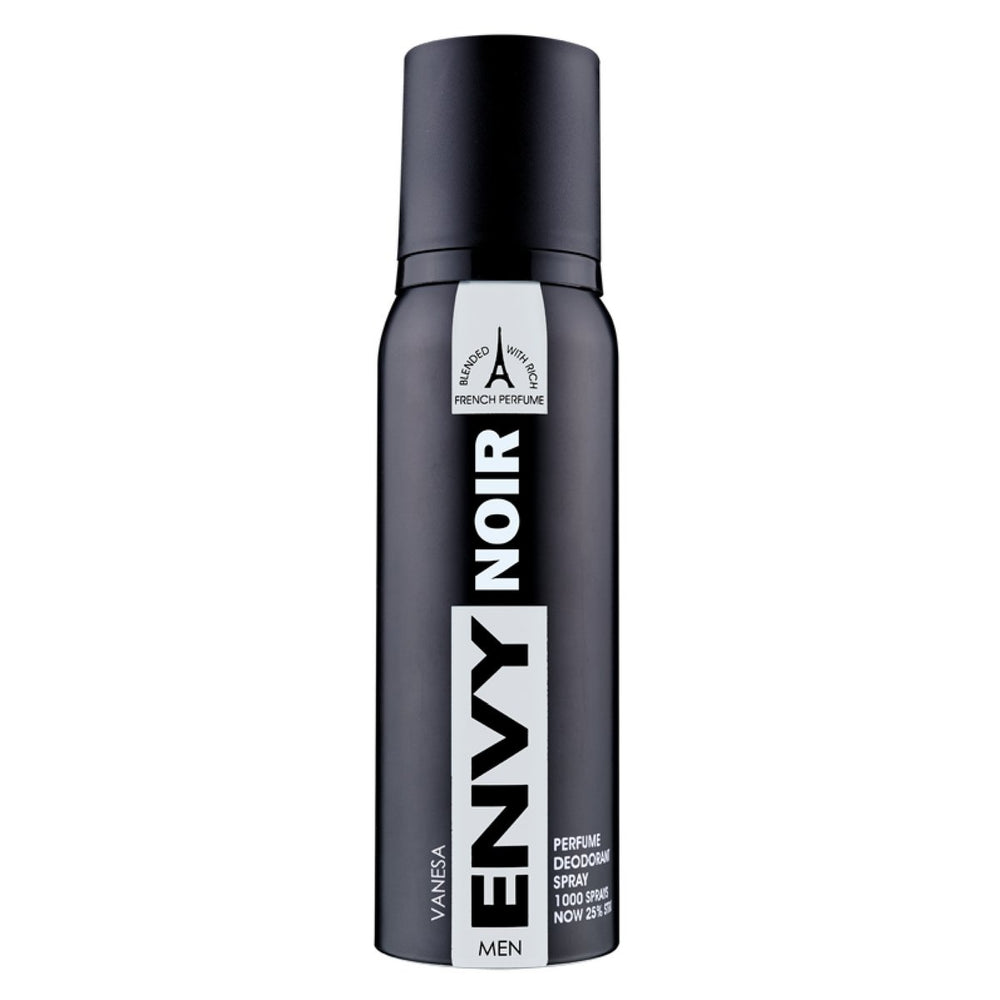 Envy Noir Deo Deodorant Spray for Men 120ml - (Pack of 6) - Billjumla.com