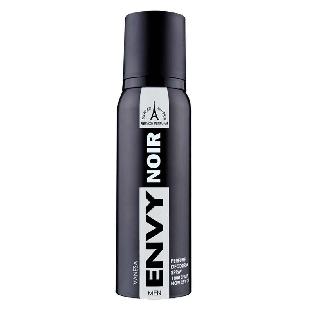 Envy Noir Deo Deodorant Spray for Men 120ml - (Pack of 6) - Billjumla.com