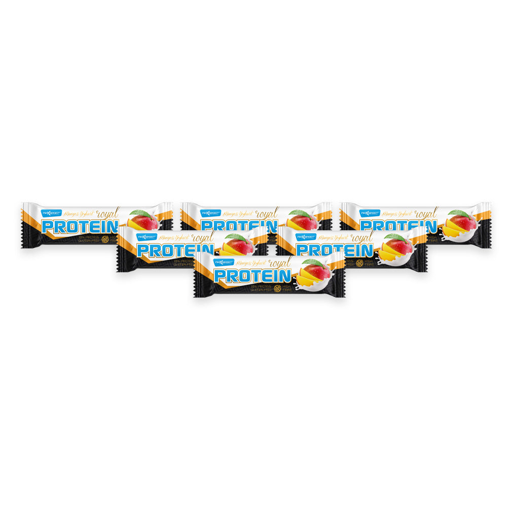 Maxsport Royal Protein GF Bar - Mango & Yoghurt 60g (Pack of 6)