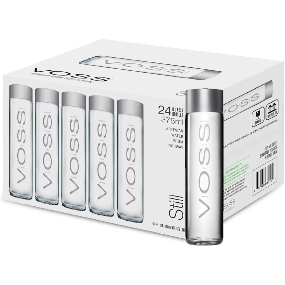 VOSS Still Water 375ml (Pack of 24 Bottles)