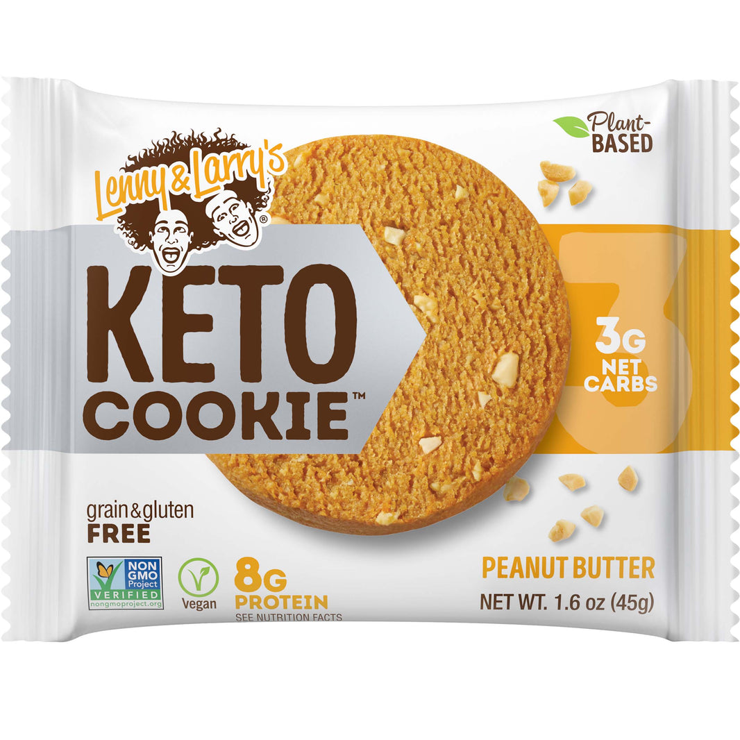Lenny & Larry's Keto Cookie Peanut Butter 45gm (Pack of 12)