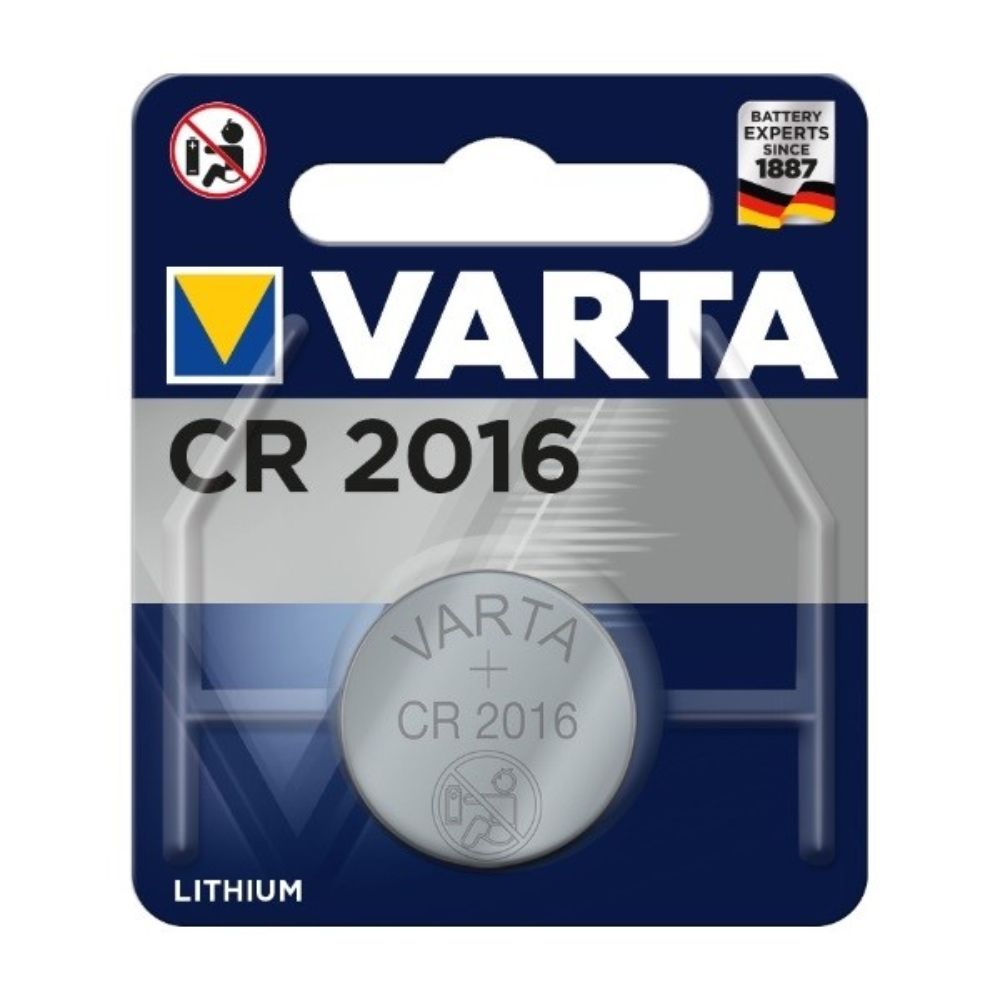 Varta Battery Lithium CR 2016 - (Pack of 6) - Billjumla.com