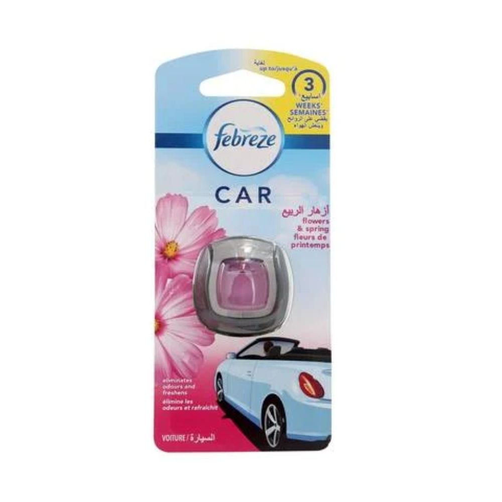 Febreze Jaguar Car Freshenerflower & Spring 2Ml (Pack Of 6) - Billjumla.com