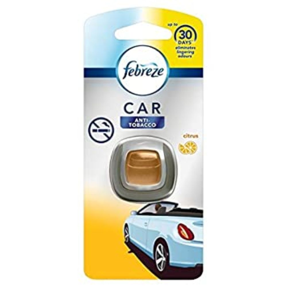 Febreze Jaguar Car Freshener Anti-Tobacco 2Ml (Pack Of 6) - Billjumla.com