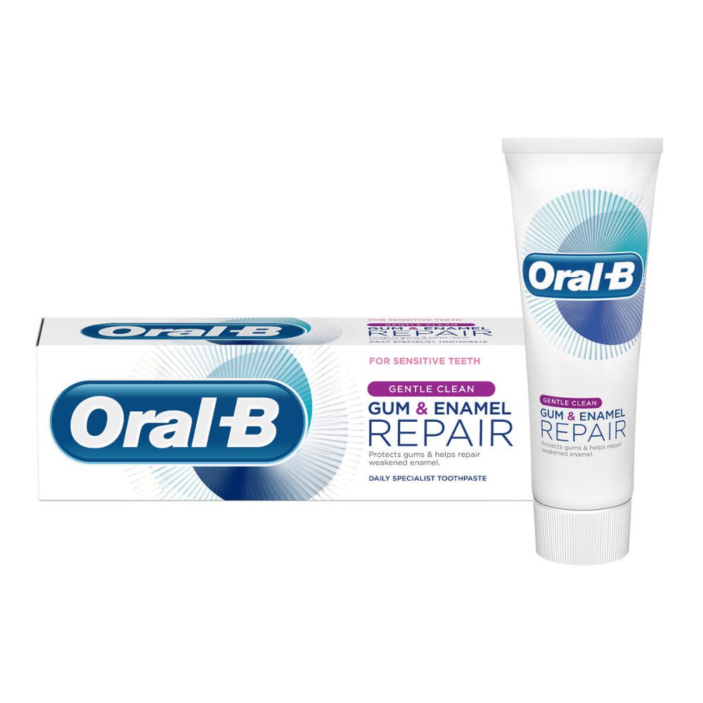 Oral-B Paste Gum & Enamel Repair Gentle Clean 75Ml (Pack Of 3) - Billjumla.com