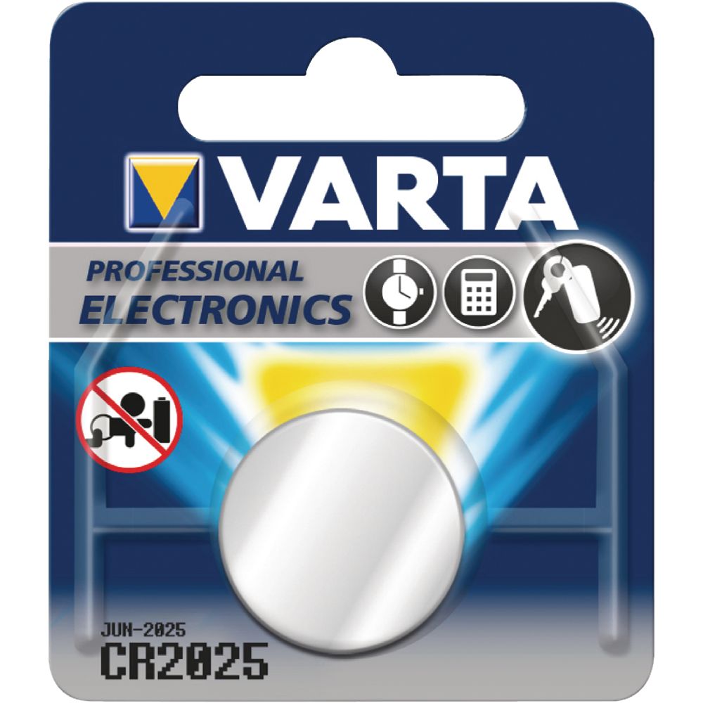 Varta Battery Lithium CR 2025 - (Pack of 6) - Billjumla.com