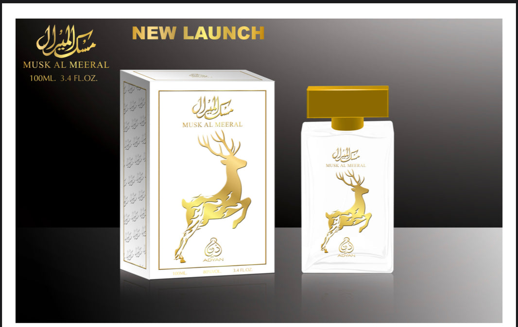 Adyan Musk Al Meeral 100ml Edp (Pack of 3)