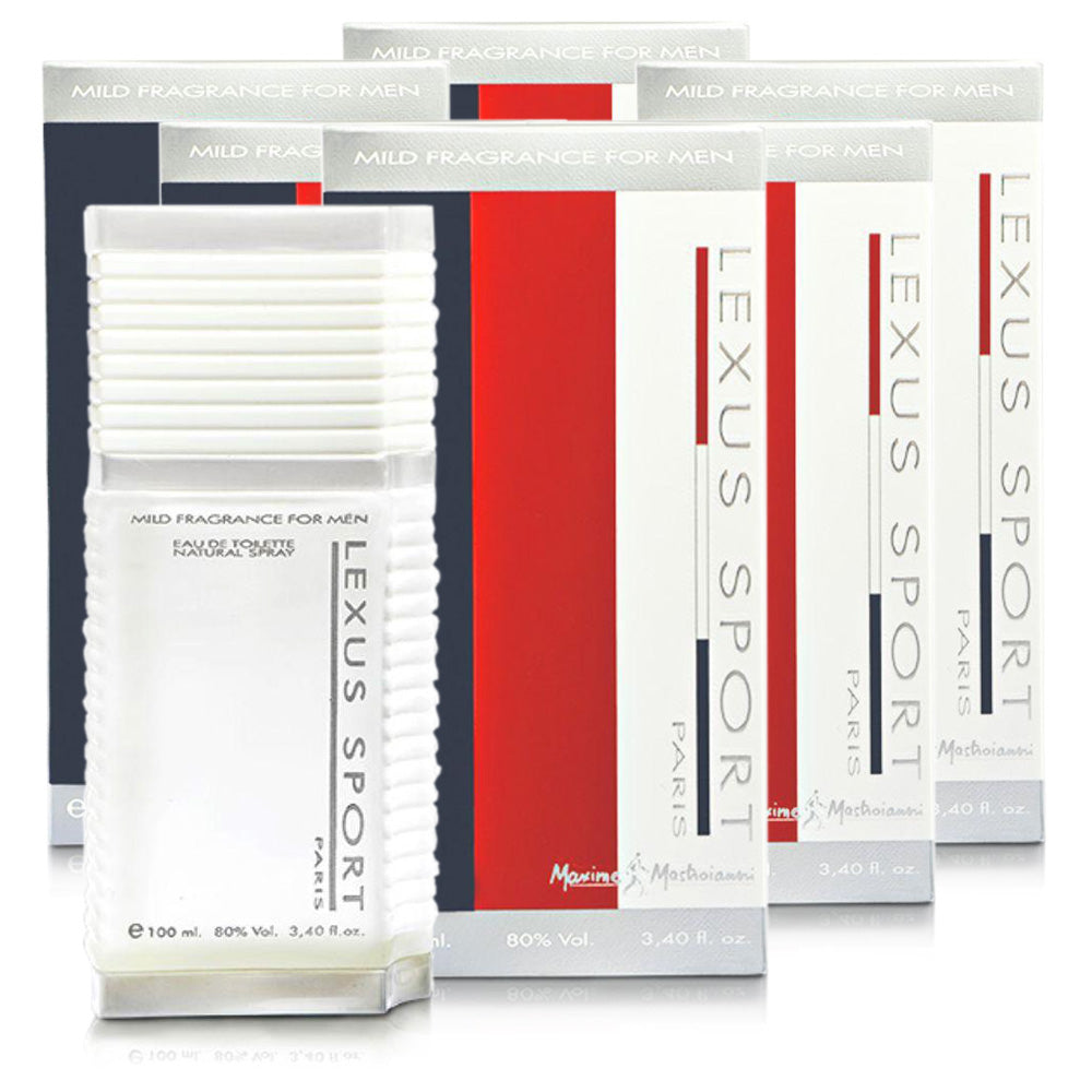 عطر كريستين دارفين لكزس الرياضة او دو تواليت 100 مل - (مجموعة من 3 قطع)