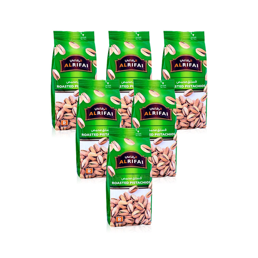 الرفاعي فستق محمص 180 غ مجموعة من 6 أكياس