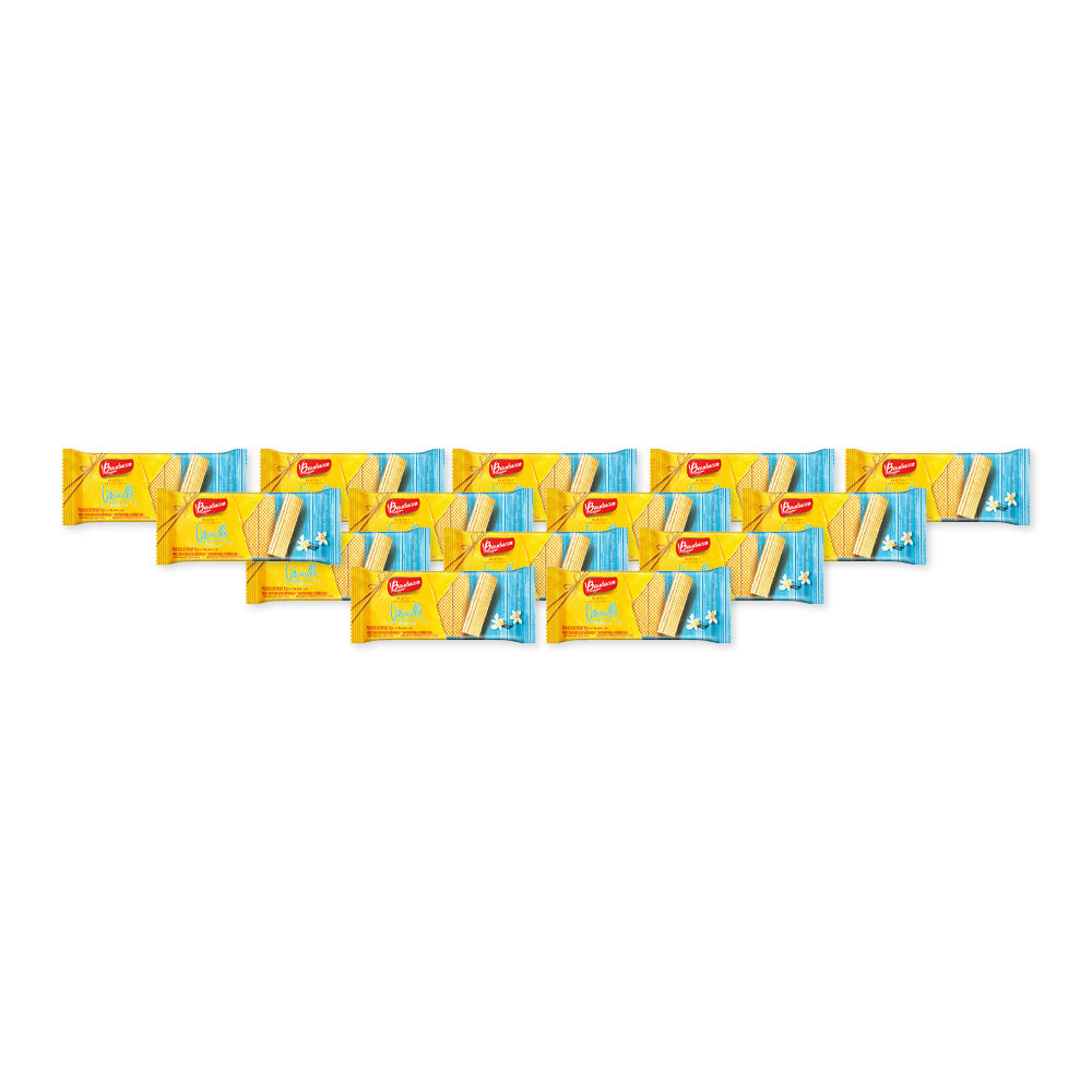 Bauducco Wafer Wtih Vanilla Flavored Filling 30Gm (Pack of 14 Pieces)