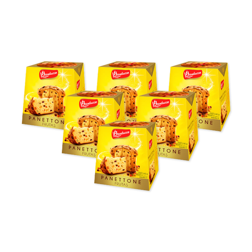 Bauducco Panettone Mini Plain 100G (Pack of 6)