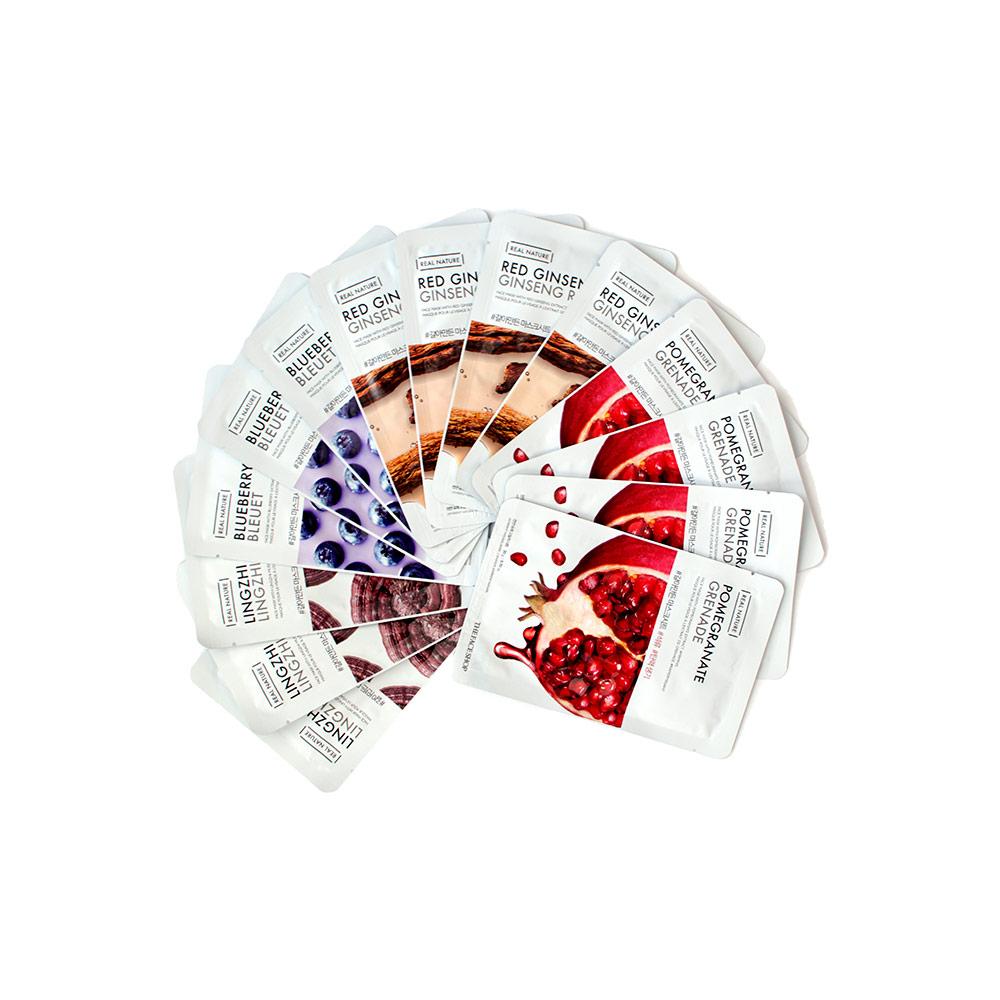 فيس شوب مجموعة من ا قناع الطبيعى لشد البشرة لمدة 14 يوماً