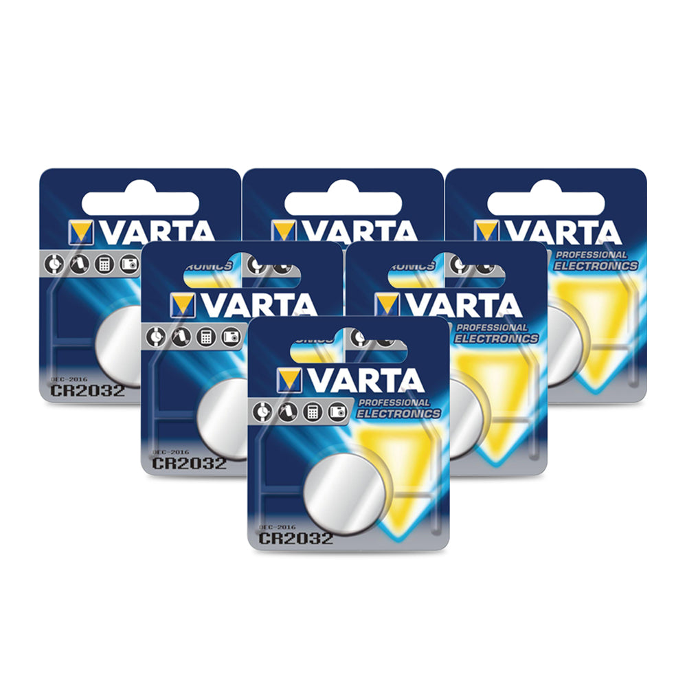 Varta Battery Lithium CR 2032 - (Pack of 6)