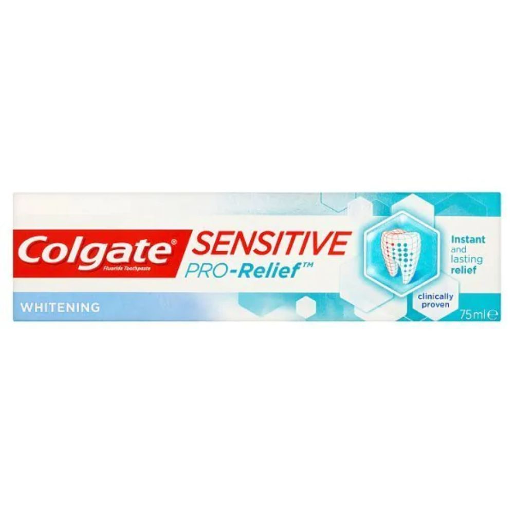 Colgate Sensitive Pro Relief Whitening Toothpaste 75ml - Pack of 6 - Billjumla.com