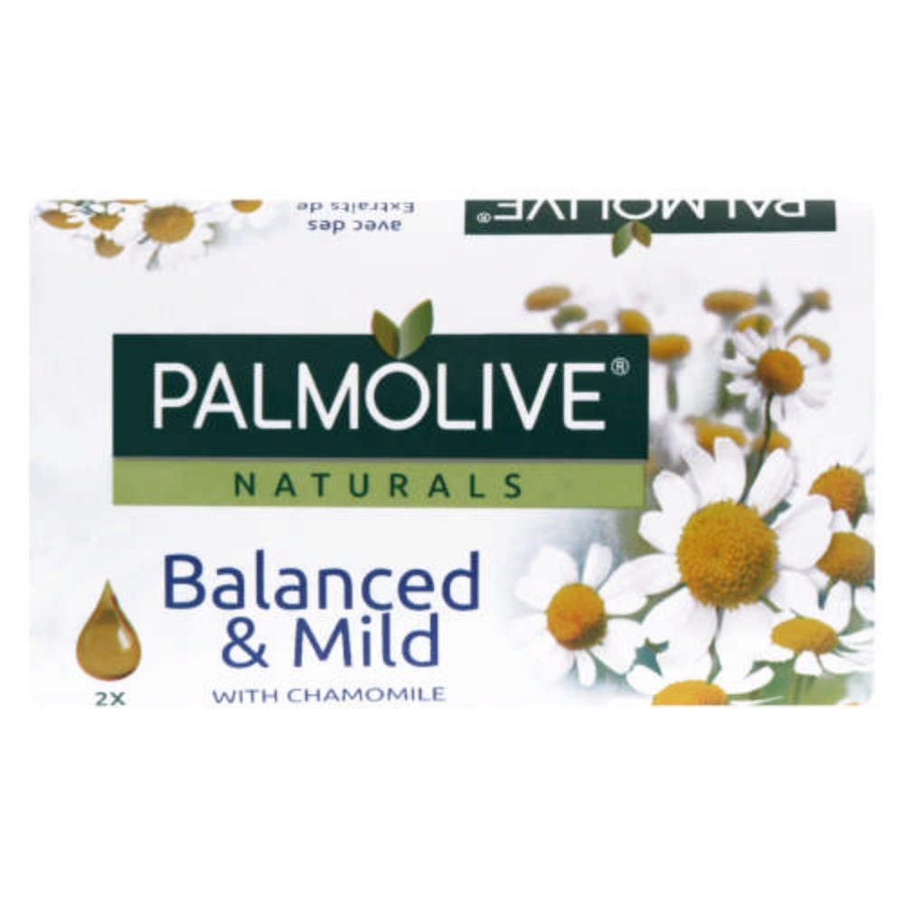 Palmolive Bar Soap Chamomile & Vitamin E (White) 6*150 GM - Pack of 4 - Billjumla.com