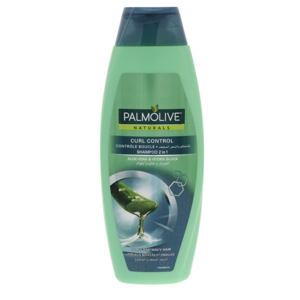 Palmolive Curl Control 2 in 1 Shampoo Aloe Vera & Hydra Block 380ml - Pack of 6 - Billjumla.com