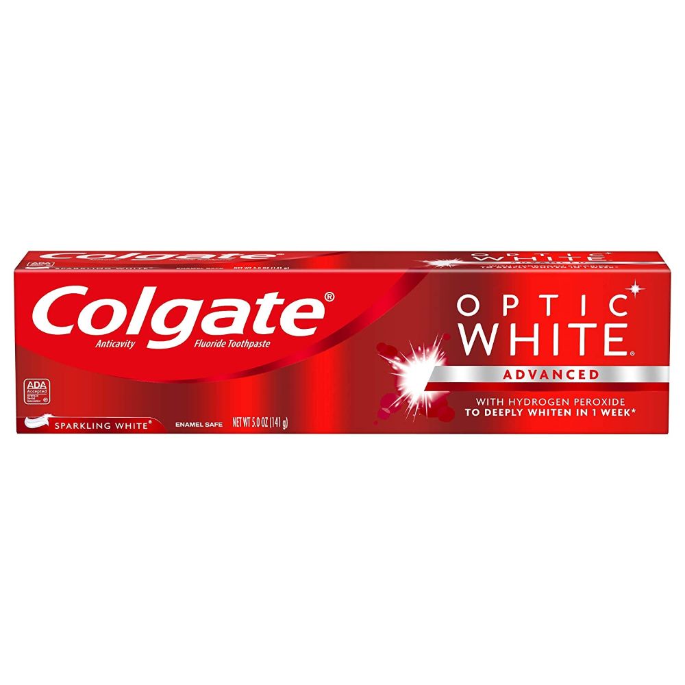 Colgate Optic White Toothpaste 75ml - Pack of 6 - Billjumla.com