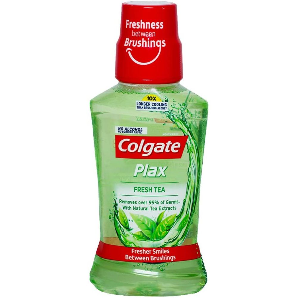 Colgate Mouthwash Plax Fresh Tea 250ml - Pack of 6 - Billjumla.com