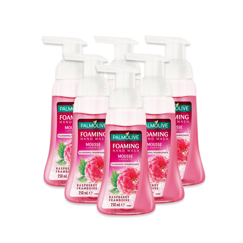 Palmolive Foaming Handwash Nourishing Raspberry 250ml - Pack of 6