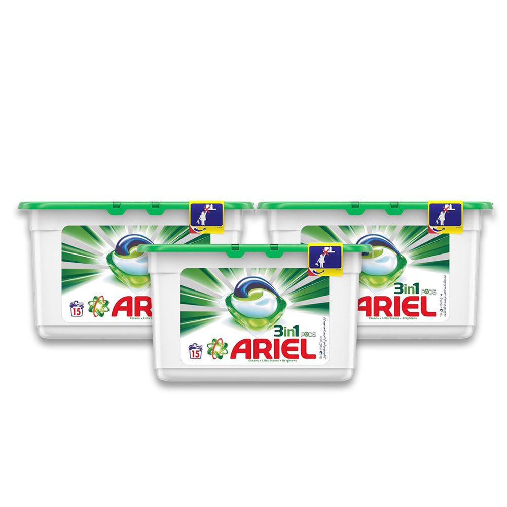 كبسولات اريال باور (بودات) عادية 27 جم (عبوة من 3)