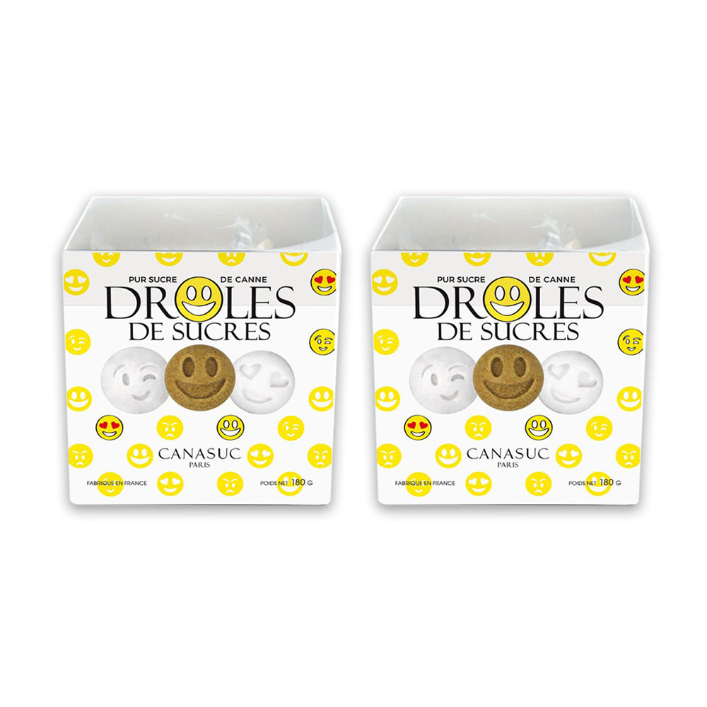سكر درول دو سيكر (وجوه السكر الضاحكة) من كاناسوك 180 غ - (عبوة من قطعتين)