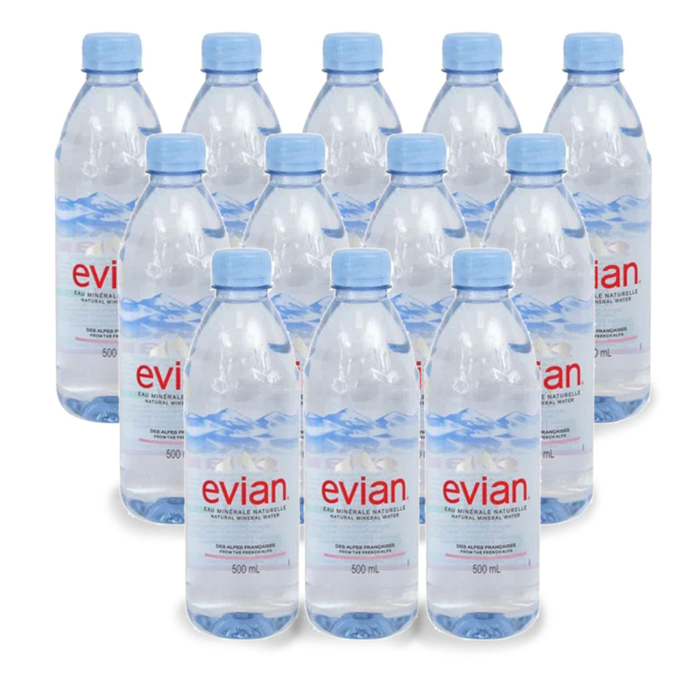 Evian Mineral Water 500ml (Pack of 24 Pieces)