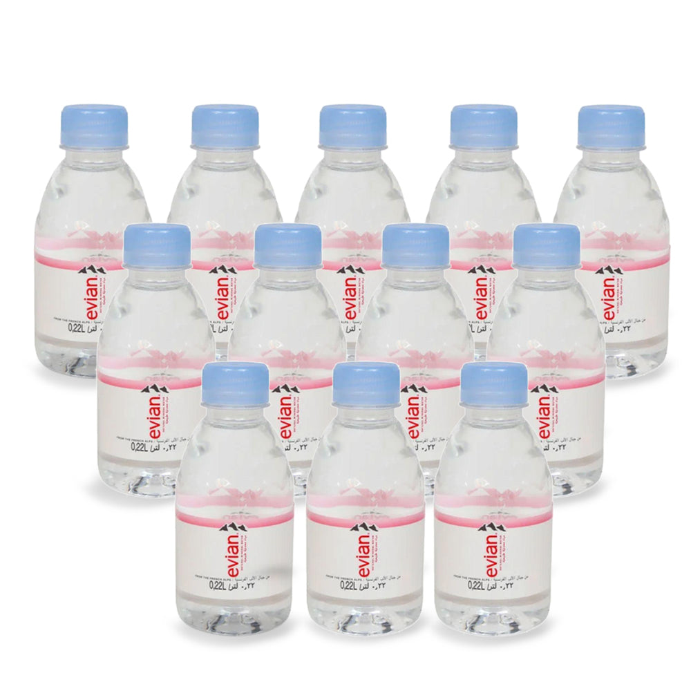 Evian Mineral Water 220ml (Pack of 24 Pieces)