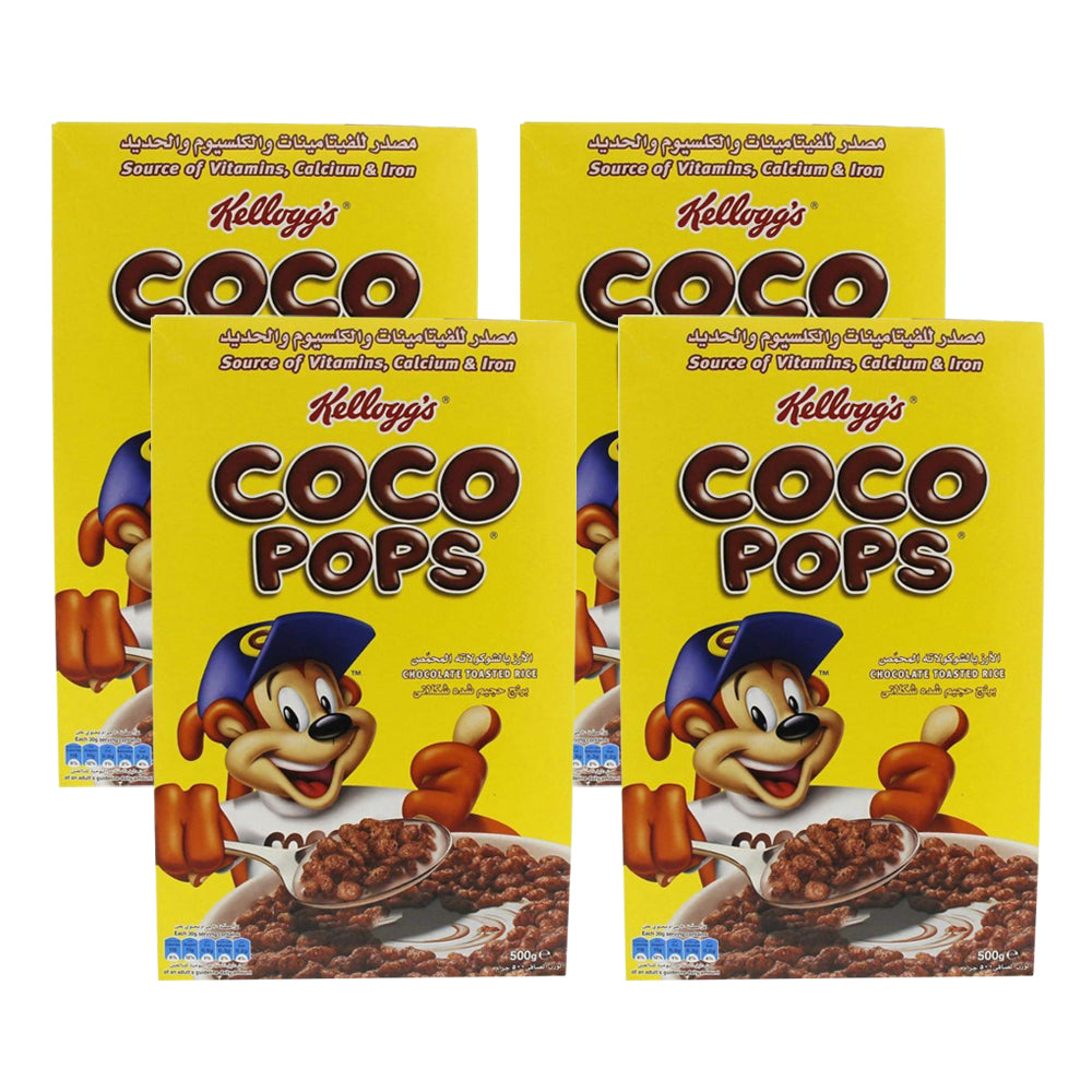 Kellogg's Coco Pops 500g ( Pack of 4 Pieces )