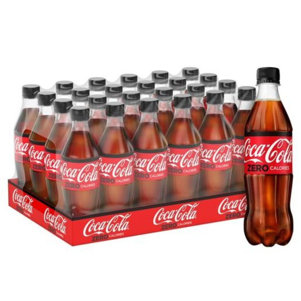 Coca Cola Zero PET Bottle 350ml (Pack Of 24 Pieces)