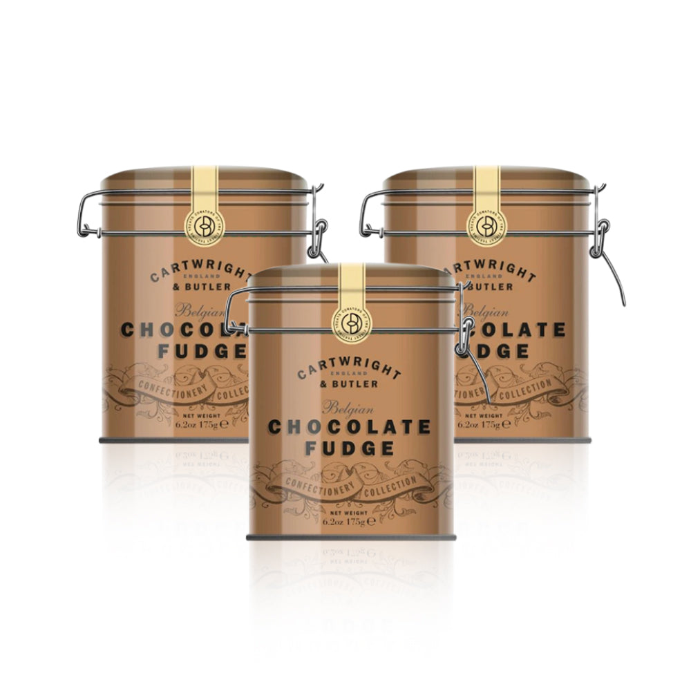 كارترايت آند بتلر - حلوى الشوكولاتة البلجيكية في علبة (مجموعة من ٣ علب)