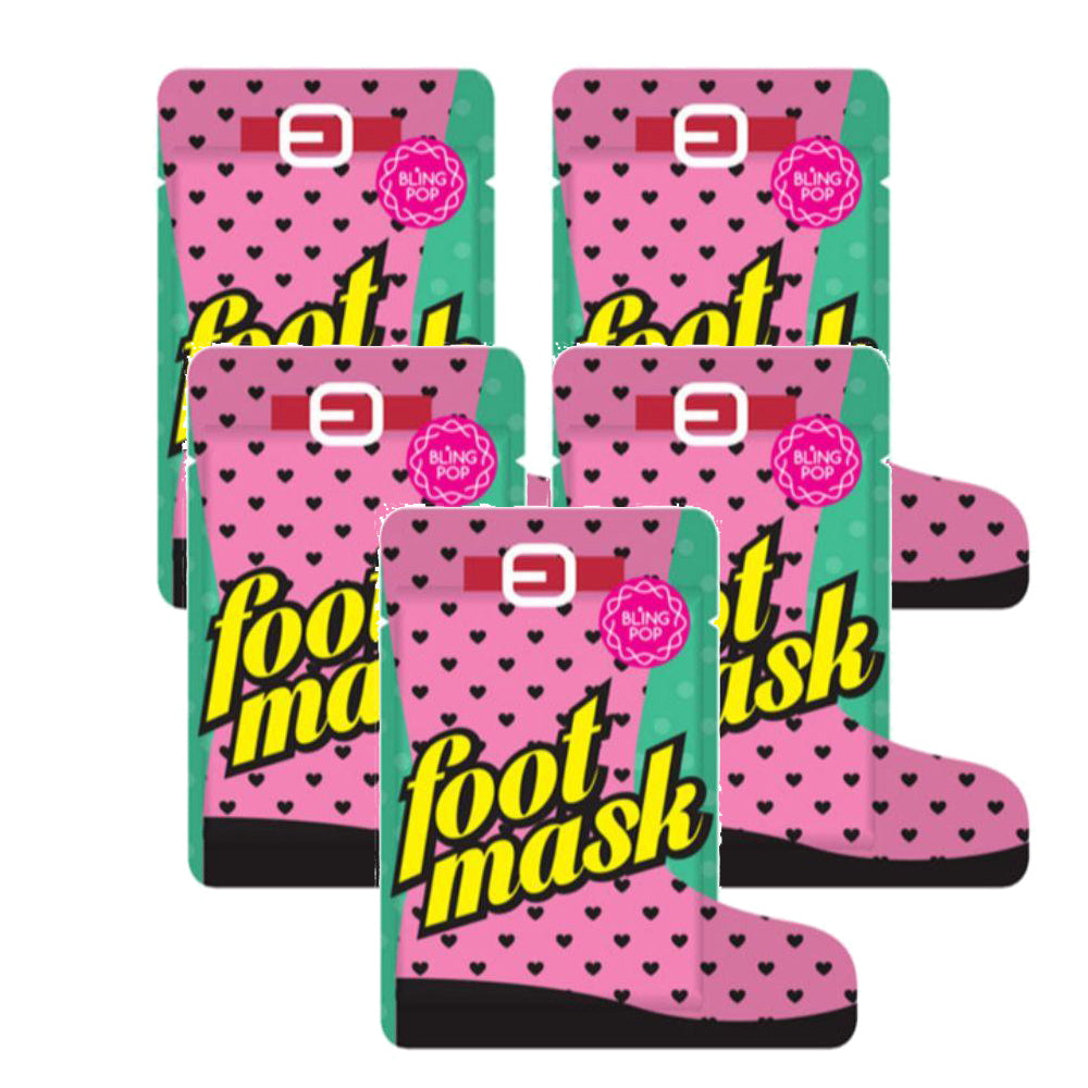 Blingpop Shea Butter Healing Foot Mask - (Pack of 5)