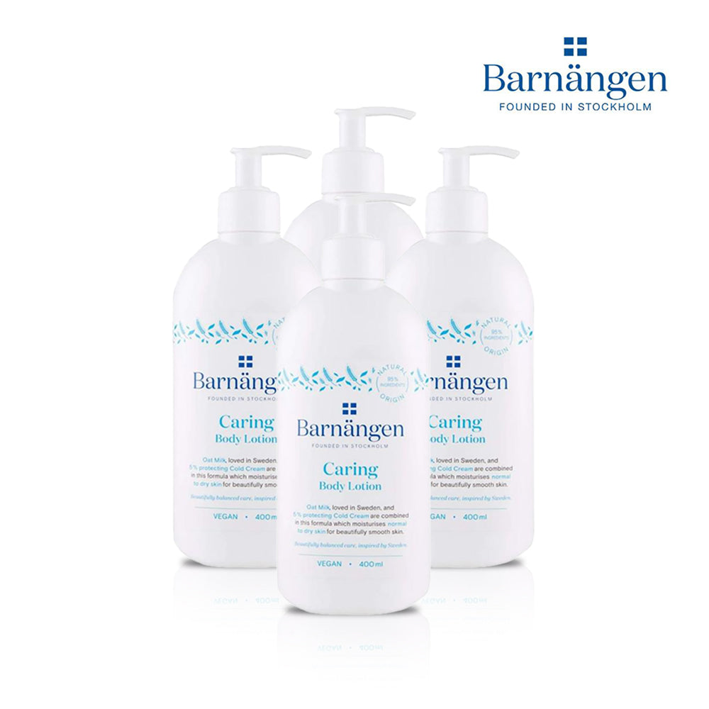 Barnangen Body Lotion Caring 400ml - (Pack of 4)