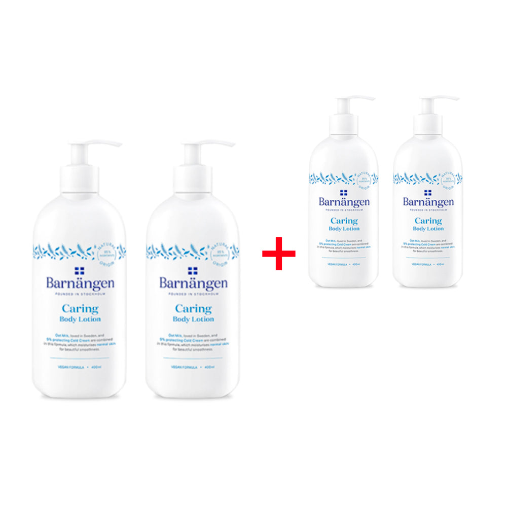 Barnangen Body Lotion Caring 400ml - 2+2 Free