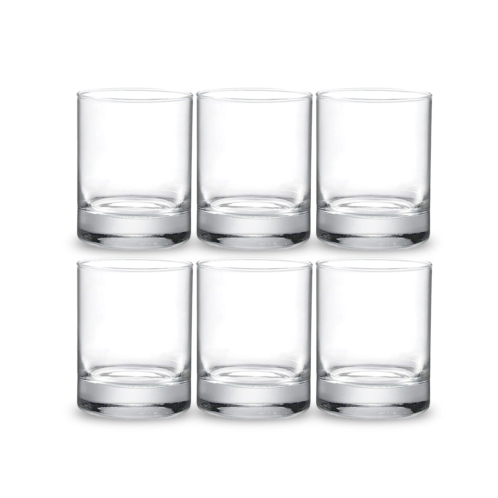 Bormioli Rocco Gina Glass 220ML- 6 Pieces