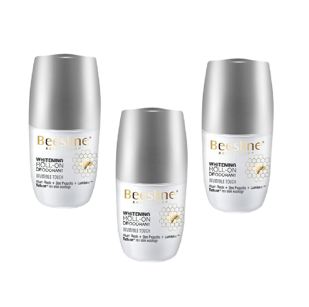 بيزلين رول على مزيل العرق انفيزبل تاتش 50 مل - (عبوة من 3 قطع)