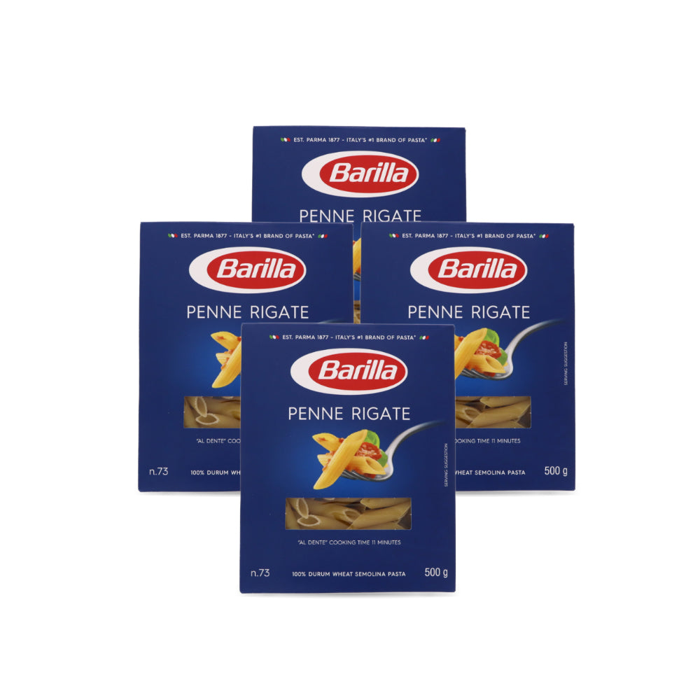 Barilla Penne Trimate 500g - (حزمة 4)