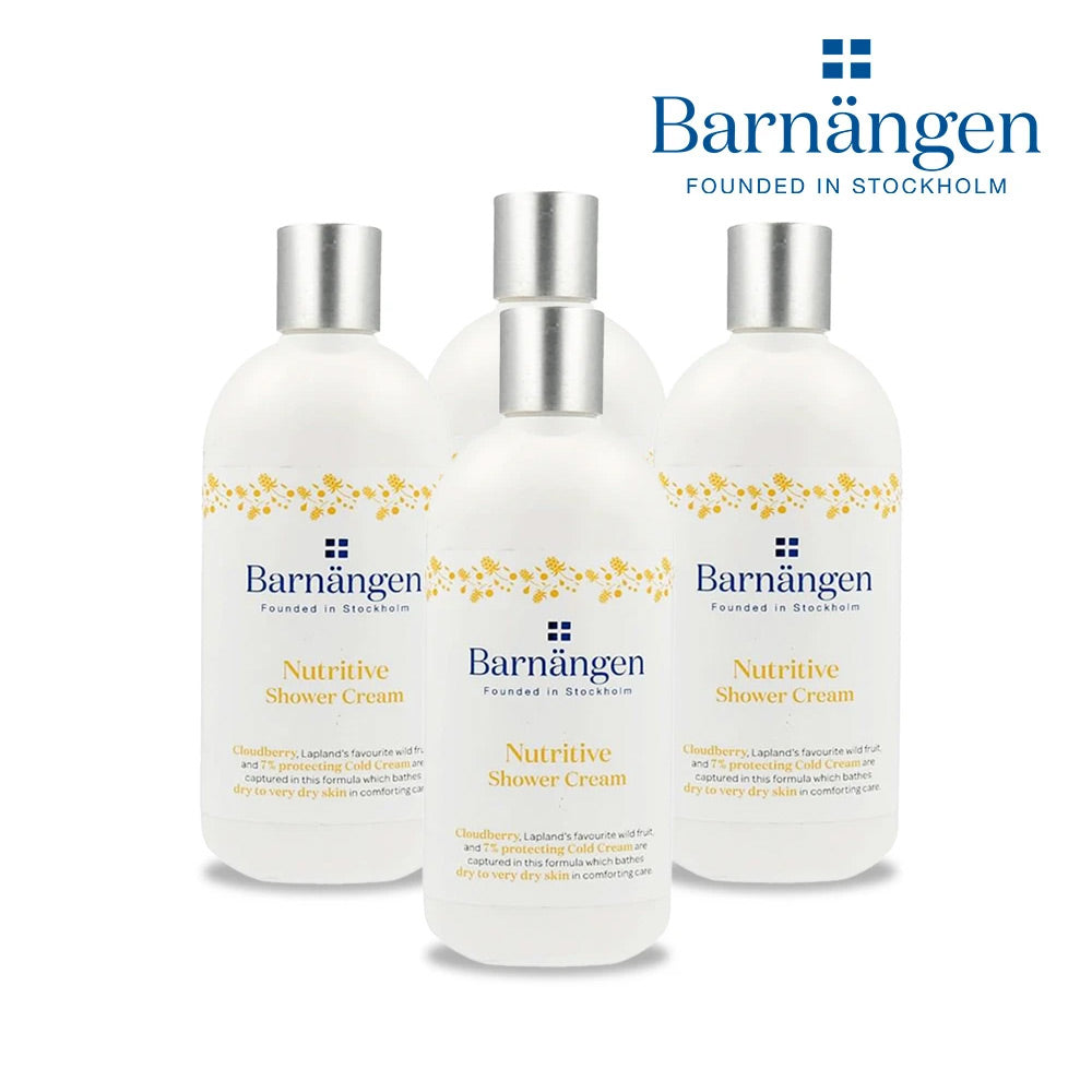 بارن إنجن كريم استحمام مغذى 400 مل (عبوه من 4 قطع)