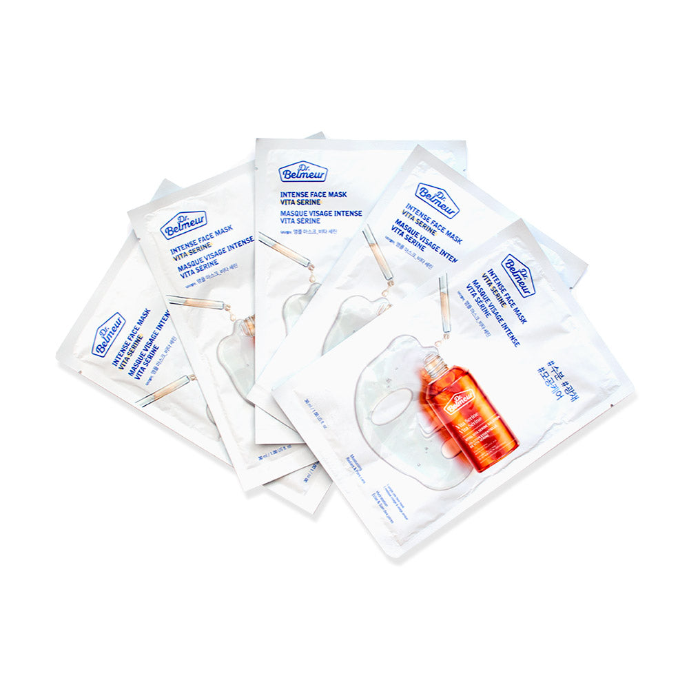 Dr. Belmeur Intense Face Mask Vita Serine - Set of 5 - Billjumla.com