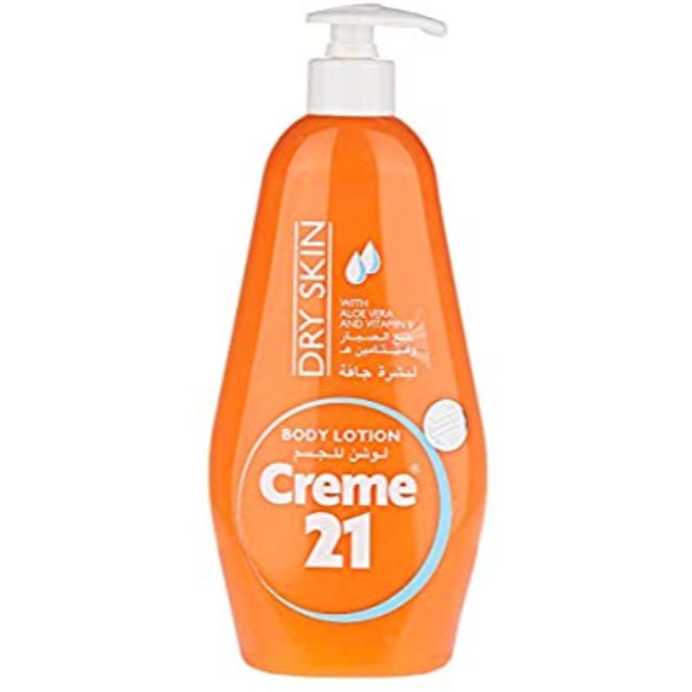 كريم 21 لوشن للجسم للبشرة الجافة 600 م