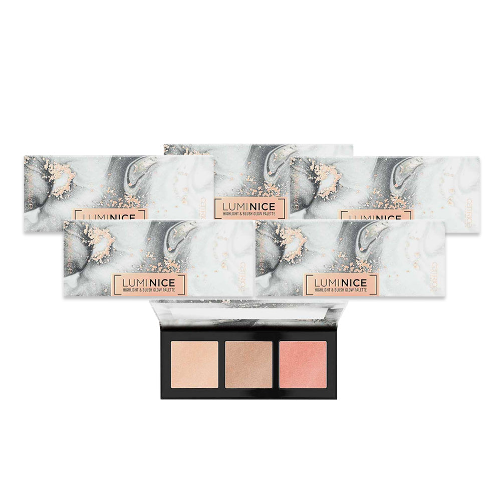 Catrice Luminice Highlight & Blush Glow Palette 010 - (Pack of 6)